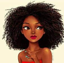 Pin By Cuty Girl N On Toonz Natural Hair Art Hair Art Black Girl Art