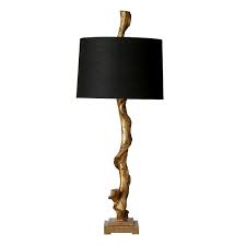 Black And Gold Table Lamp Shade Sequoia Table Lamp And Shade Table Lamp Lamp Black Bedside Lamps