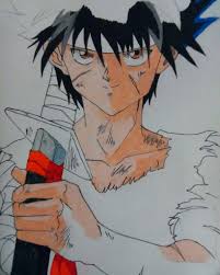 As youngster, whatever came normally. Yu Yu Hakusho Hiei Still Coloring Anime Amino