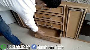 مطبخ الألمنيوم عصري ذهبي 2018 Aluminium Tissir ألمنيوم التيسير Youtube