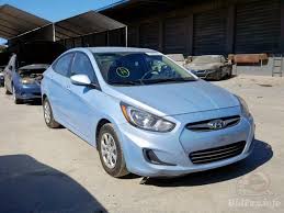 The 2014 hyundai accent is offered as a sedan (gls) or hatchback (gs and se). Hyundai Accent Gls 2014 Blue 1 6l 4 Vin Kmhct4aexeu686310 Free Car History