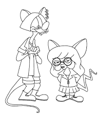 Color the pictures online or print them to color them with your paints or crayons. Pinky And The Brain Coloring Pages Best Coloring Pages For Kids In 2021 Graffiti Style Art Coloring Pages Leather Craft Patterns