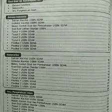 Kunci jawaban detik detik sd 2020 ipa prediksi 2 guru ilmu sosial. Terbaru Detik Detik Usbn Sd Mi Free Atk Kunci Jawaban Shopee Indonesia