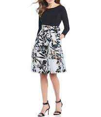 Women S Wedding Guest Dresses Dillard S Women Wedding Guest Dresses Fit Flare Dress Flare Dress