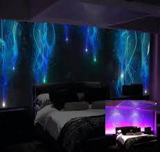 Glow In The Dark Wallpaper Glowing Wall Murals For Bedrooms Do You Need Glowing Walls Consider The Glow In The Dark Bedroom Murals Galaxy Bedroom Galaxy Room