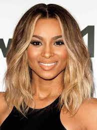 Ciara S Blonde Bob Front View Hairstyles The Bob Hair Styles Ciara Hair Front Lace Wigs Human Hair Thick Hair Styles