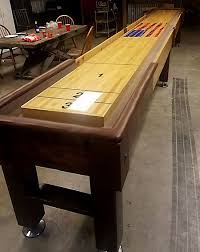 Table Shuffleboard Building Craig Burgess S Project Shuffleboard Table Shuffleboard Table Diy Shuffleboard
