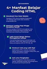 Agar lebih memahami tentang arti dan apa itu code, pastinya kita juga harus mengetahui untuk apa tujuannya sebenarnya. Terlengkap 25 Contoh Coding Html Untuk Pemula