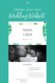 Create Your Own Wedding Website Using The Bali Collection A Tropical Watercolor Themed Design Wedding Website Wedding Website Builder Wedding Website Template