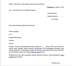 Selamat datang di blog tanya cuti. Contoh Surat Izin Kerja Pns Ruang Sipil