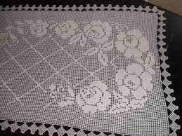 Tig Isi Ile Orulmus Dantel Sehpa Ortusu Modelleri Kare Dikdortgen Oval Yuvarlak Dantel Sehpa Ortuleri Caminho De Croche Croche Artesanato Croche