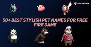 In the past few years, you've played free fire, the most downloaded and played game in a short period of time, published by garena. Free Fire Pet Name List 50 Best Stylish Pet Names For Free Fire Game How To Change Mysmartprice