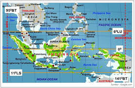 Letak geografis sebuah daerah atau negara Letak Dan Luas Indonesia