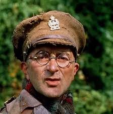 Baldrick is a fictional character from the British television series  "Blackadder," portrayed by Tony Robinson. Throughout the series' four  distinct historical periods, Baldrick serves as the ever-loyal, albeit  dim-witted, servant to various