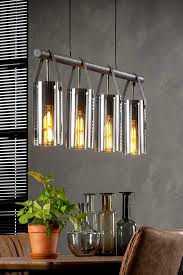 Design Hangeleuchte Jatiga Aus Metall Und Glas 4 Flammig In 2020 Lampe Glasleuchten Anhanger Lampen