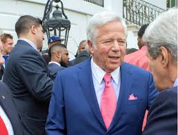 Robert kraft, the billionaire owner of the super bowl champion new england patriots, has been charged with soliciting prostitution at a spa in florida, where surveillance video showed him receiving sexual services, police said friday. New England Patriots Owner Robert Kraft Fights Florida S Public Records Law In Order To Suppress Handie Video Blogs