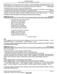 Test și șablon de evaluare. Bac 2021 Sesiunea De VarÄƒ Ce Subiecte Au Fost Extrase La Limba È™i Literatura RomanÄƒ Money