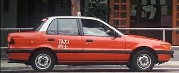 Image result for Red 1990 Taxi