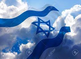 61 free images of israel flag. Illustration Of Israel Flag With Sky Waving In The Wind Stock Photo Picture And Royalty Free Image Image 6646871
