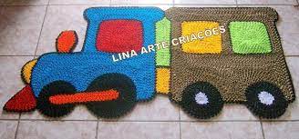 Tapete com forma de borboleta colorida. Tapete Trenzinho No Elo7 Lina Arte Criacoes 355def Tapetes Infantis Tapete Arte