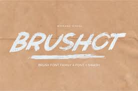 Browse by alphabetical listing, by style, by author or by popularity. Brushot Brush Font Befonts Com
