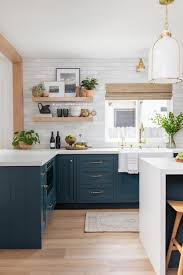 Blue Green Kitchen Cabinet Colors A