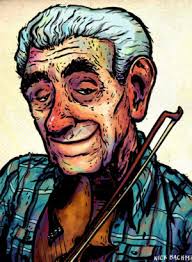 Tommy Jarrell & Fred Cockerham Art by Nick Bachman