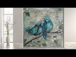 Bird Sitting On Window Sill Meaning Birds Abstract Painting Easy For Beginners Vintage Mariaarthome Youtube In 2020 With Images Abstract Painting Easy Abstract Painting Abstract Art Diy