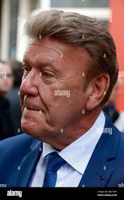 Singer Danny Fabry pictured during the funeral ceremony of Belgian singer Paul  Severs, Tuesday 23 April 2019, in Sint-Martinus basilica. Paul Severs died  last 9 April at 70. BELGA PHOTO NICOLAS MAETERLINCK