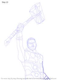 Step By Step How To Draw Stormbreaker Axe Drawingtutorials101 Com How to draw thor with his stormbreaker from the avengers. step by step how to draw stormbreaker
