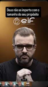 Deus não se importa o tamanho daquilo que ele colocou nas suas mãos. , Veja  o vídeo e entenda., #terraprometida #evangelho #jesusteama #prosperidade  #inteligenciaemocional #graça #danielmilazzo ...