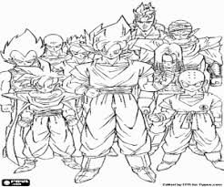 Click on the free dragon ball z colour. Dragon Ball Dragonball Coloring Pages Printable Games