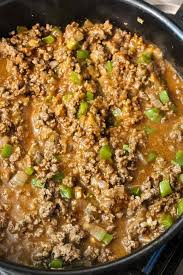 In a large skillet over medium high heat, add the oil or butter, onions and bell pepper. Venison Sloppy Joes Sugar Free Recipe Honeybunch Hunts