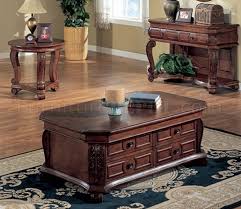 4.6 out of 5 stars. Rich Mahogany Finish Stylish Coffee Table With Storage Drawers
