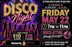 Best Disco Night in town!! Come party with us!!