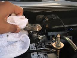 Remove the negative terminal from the battery. How To Replace A Corroded Car Battery Terminal Ifixit Repair Guide
