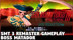 Shin Megami Tensei 3 Nocturne HD REMASTER - Boss Matador - YouTube