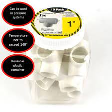1 In. PVC S X S X S Tee Pro Pack (10-Pack) | eBay