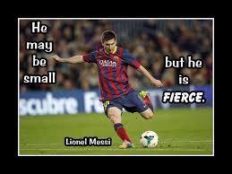 Lionel messi was born on 24th june 1987 in rosario, argentina. Lionel Messi Small But Fierce Soccer Quote Poster Inspirational Wall Art Gift Arleyart Com