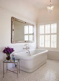 It's classic, it's contemporary, it's the carson. Silver Framed Mirror Bathroom