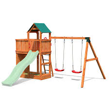 Mit zunehmendem alter und entwicklungsstand wollen kleine kinder ihre umwelt entdecken und erforschen. Spielturm Pirat T2 Mit Kletterwand Und Schaukel Rutsche Optional Spielturm Aus Holz Fur Den Garten Kaufen