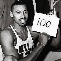 Blue text = led league. Wilt Chamberlain S 100 Point Game Wikipedia
