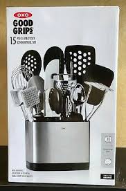 Welcome to the world of oxo, thank you for signing up! Oxo Good Grips 15 Piece Everyday Kitchen Tool Set Heat Resistant New 719812016740 Ebay
