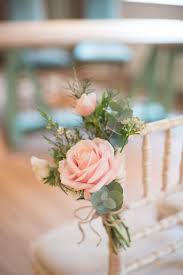 Wedding ceremony chairs wedding chair sashes wedding linens wedding chair covers banquet decorations wedding reception decorations cheap wedding supplies luxury wedding decor affordable wedding venues. Soft Pink Rustic Winter Wedding Church Wedding Flowers Wedding Ceremony Flowers Wedding Chair Decorations