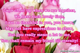 Short Friendship Poems