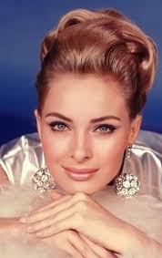 Young Camilla Sparv as a model in the mid-1960s.