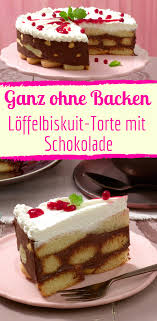 Die äpfel grob reiben und in einen topf geben. Loffelbiskuit Torte Ganz Ohne Backen Rezept Kuchen Ohne Backen Desserts Ohne Backen Backen
