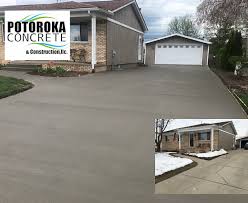 Concrete services driveways & patios walkway / sidewalks foundation slab parking lots concrete delivery stamped. Driveway S Potorokaconcrete