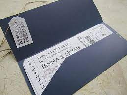 Items Similar To Boarding Pass Wedding Invitation Package With Ti Wedding Invitation Packages Travel Theme Wedding Invitations Boarding Pass Wedding Invitation