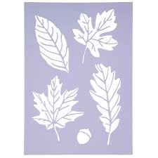 Assorted Leaves Stencil Hobby Lobby 882811